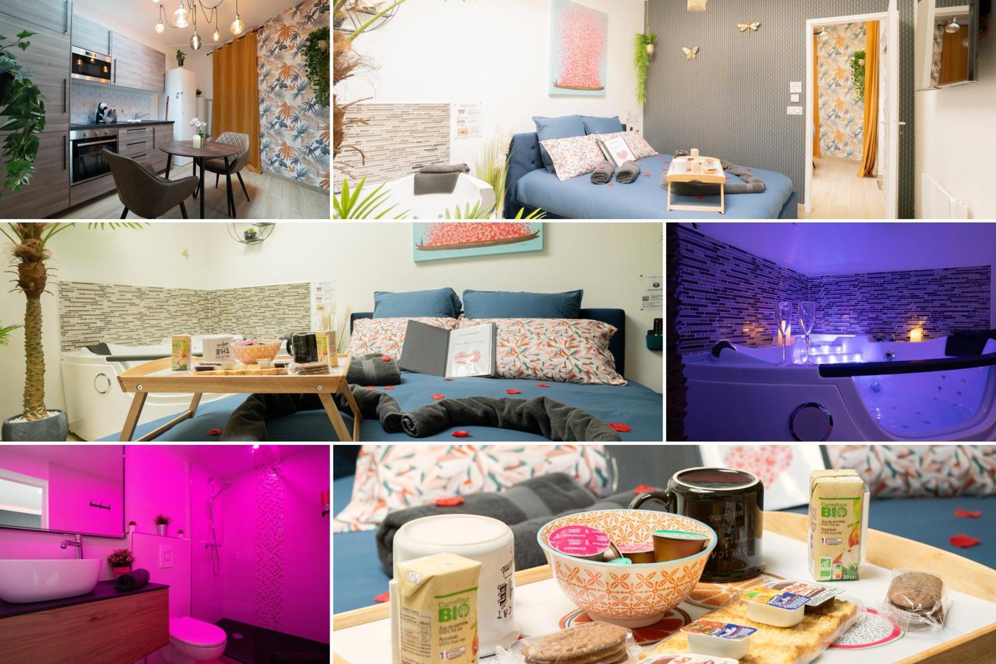 L'Escale Balneo'Romantique - Loveroom - Jacuzzi & Petit Dejeuner วิลลิเยร์-ซูร์-มาร์น ภายนอก รูปภาพ